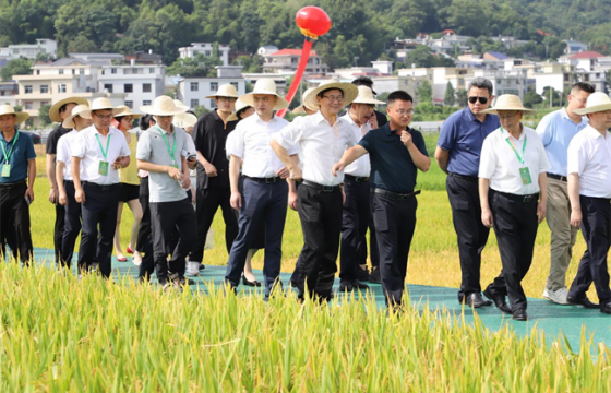 全国早稻新品种新技术观摩研讨会在江西萍乡召开